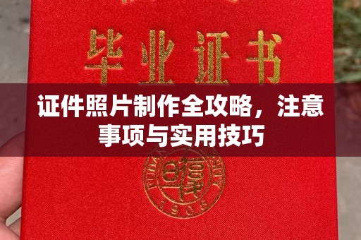 民众证件照片制作全攻略，注意事项与实用技巧