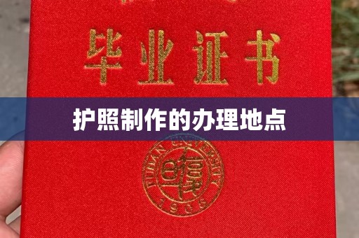 民众护照制作的办理地点