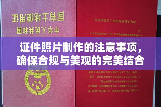 民众证件照片制作的注意事项，确保合规与美观的完美结合