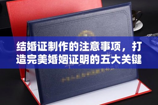 民众结婚证制作的注意事项，打造完美婚姻证明的五大关键点