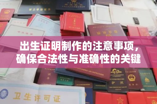 民众出生证明制作的注意事项，确保合法性与准确性的关键步骤