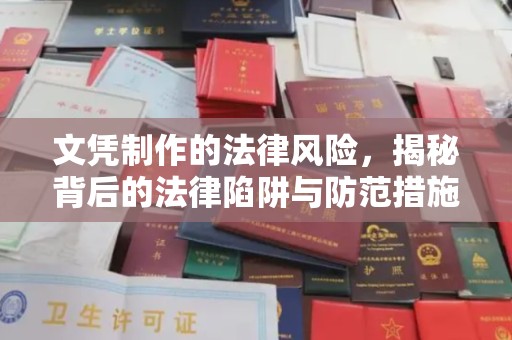 民众文凭制作的法律风险，揭秘背后的法律陷阱与防范措施